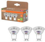 OSRAM 3x LED izzó PAR16 reflektor GU10 2.5W = 50W 450lm 2700K Meleg 100° 180lm/W ENERGIAHATÉKONYSÁG Osram (4099854277900)