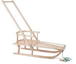 AtmoWood Faszánkó háttámlával és fogantyúval