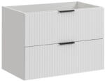 VOX bútor Adel White 2 fiókos mosdószekrény 80 cm széles