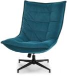 VOX bútor PALMO fotel, türkiz velúr