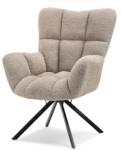 VOX bútor KIRA fotel, beige buklé