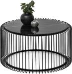 VOX bútor NAVIO XL dohányzóasztal, fekete márvány-fekete