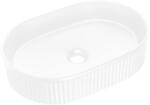 VOX bútor Matt fehér pult mosdó Beyond 5, klikk-klakk lefolyóval, ajándék szifonnal