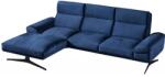 Vox bútor Milky Way sarokkanapé, balos, dark azure, raktárról