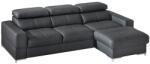 Vox bútor Abraham nyitható, jobbos sarokkanapé, antracit, raktárról