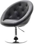 VOX bútor SALA 3 fekete forgó klubfotel