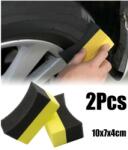 SHN Szivacs gumiabroncsok, fogantyúk és autóbelső mosásához 2 db csomagban (KFZ5)