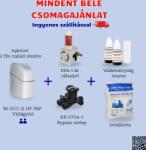Euro-Clear BlueSoft Eco 12 HF Plug&Play vízlágyító berendezés + DFA-1M előszűrő + bypass + Vízkeménység teszter + sótabletta (BSEco-12HF/P&P-HU-1-2)