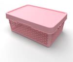 Elif Plastik Tároló doboz tetővel rózsaszín 5L szám: 5l