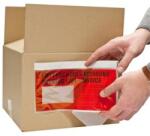  Okmánykísérő tasak, C/5, öntapadós, 240x185 mm, piros (CSRDOKC5P) - irodaoutlet