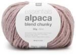 Rico Alpaca Chunky - 009 Dusky Pink - rózsaszín gyapjú fonal