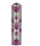 Clipper Bricheta metalica Clipper MINI Pink Leaves Bricheta