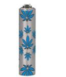 Clipper Bricheta metalica MINI Blue Leaves Bricheta