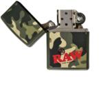 Zippo Bricheta Raw Zippo Camouflage Antivant (USA) Bricheta
