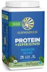  Sunwarrior Warrior Blend Organic Protein + Greens, fără arome, 750 g