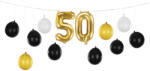  Balloon garland 3in1 - 50th birthday, mix, 260x32cm (GBN20-50-019)