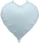 Foil Balloon Heart, 45cm, misty blue (FB9T-093)