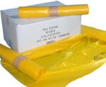  Zsák LDPE/reg 700x1100mm/35mikron, sárga, 25db/tek. , 250db/#