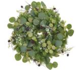  Coronita brad artificial+eukalipt+con pentru decoratiuni florale (3276)