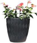 FORM-PLASTIC Kaspó virágtartó | Antracit | 85L