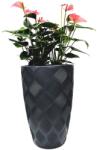 FORM-PLASTIC Kaspó virágtartó | Antracit | 51L