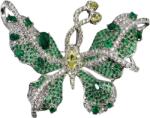 Frumoasa Venetiana Brosa argint cubic zirconia (C3145)