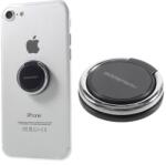 Mercury MERCURY RING telefontartó gyűrű (fém, ragasztható, telefon tartó, kitámasztó, 360°-ban forgatható) FEKETE / EZÜST HTC Touch Cruise, HTC Touch Diamond (P3700), LG KC910 Renoir (GP-72223)