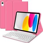 Tech-Protect SC Pen + клавиатура за iPad 10.9 10 / 2022 / 11 11 / 2025 магента (5906302335251)