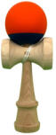 Flippy Kendama X Originala, Profesionala, Flippy, din Lemn, 18 cm, Rubber Grip, Negru Rosu (teo-162322)