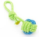 Reedog Jucărie de tras Reedog, frânghie din bumbac cu minge, 22 cm