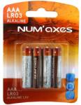 NUM'AXES Baterii Num Axes AAA 4 buc Baterii de unica folosinta