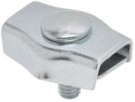 Dogtrace Cleme pentru cabluri, 5 bucăți metalice galvanizate, până la 6 mm
