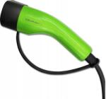 Qoltec Mobile EV Charger with 2-in-1 Type 2 SCHUKO 3.5kW 230V LCD Portable Wallbox 5m (52468)