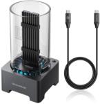 GRAUGEAR G-M2DK-U4-40G storage drive docking station USB 3.2 Gen 2 (3.1 Gen 2) Type-C Grey