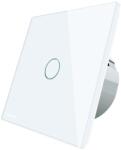 LIVOLO Intrerupator cu revenire Livolo cu touch din sticla, alb, VL-C701H-11 (VL-C701H-11)