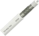 TSY Cablu coaxial RG 6 TRISHIELD, 305m, alb TSY-RG6-TRIS (TSY-RG6-TRIS) - fluxone