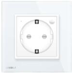 LIVOLO Priza inteligenta pentru perete Livolo ZigBee, 16A, Wi-Fi, Compatibil cu Alexa si Google Home, alb, VL-FCTC16AZ-2WP-11 (VL-FCTC16AZ-2WP-11)