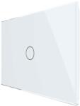 LIVOLO Intrerupator Simplu Wi-Fi cu Touch LIVOLO din Sticla, standard Italian Serie Noua, alb, VL-FC1NY-3G-11 (VL-FC1NY-3G-11)