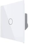 LIVOLO Intrerupator Simplu Cap Scara / Cruce LIVOLO cu Touch - Serie Noua, alb, VL-FC1S-2G-2W (VL-FC1S-2G-2W)