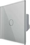 LIVOLO Intrerupator Simplu Cap Scara, Dimmer cu Touch LIVOLO - Serie Noua, gri, VL-FC1SD1-2G-2I (VL-FC1SD1-2G-2I) - fluxone