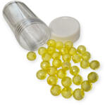 Mena Bazaros Színes Gyöngyök 0, 7mm sárga színben 30db/cs