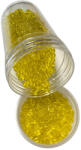 Mena Bazaros Kásagyöngy - átlátszó 20g sárga 2 mm