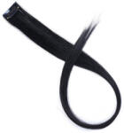  Színes hajtincs fekete egyenes, 60 cm