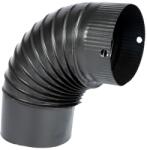 Micul Fermier Cot pentru soba pe lemne 90˚ ø130mm Gri Mat (MF-EI1027-G01)