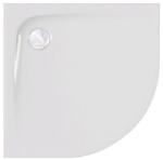 Kolpa San Evelin Tray R 90x90 cm íves, akril zuhanytálca, lapos, beépíthető változat