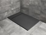 Radaway Teos F 160x80 cm szögletes, aszimmetrikus, lapos, műmárvány zuhanytálca, 4 színben választható + ajándék szifonnal