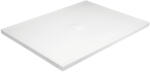 Besco Nox 140x90 öntött márvány, lapos zuhanytálca, fehér színben
