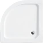 Besco Alex íves 70x70x16 cm akril zuhanytálca