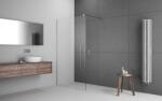 Radaway Modo New II 105 Walk-in zuhanyfal, átlátszó üveggel, króm profillal