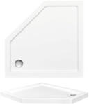 Besco Bergo 90x90x5, 5 cm ötszögletű zuhanytálca, lapos